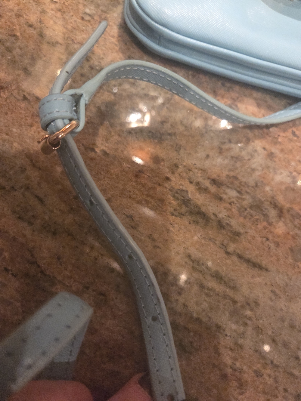 Tory Burch Light Blue Crossbody Bag - Picture 7 of 7